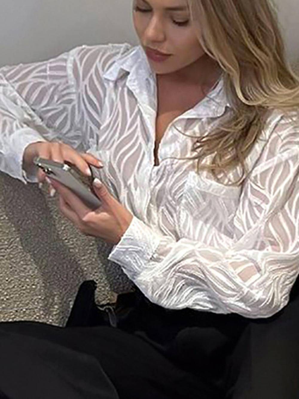 Witte damesblouses