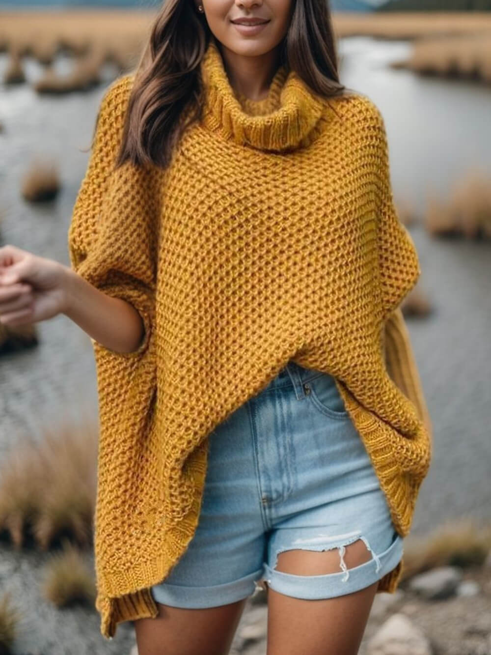Coltrui en dolman mouwen