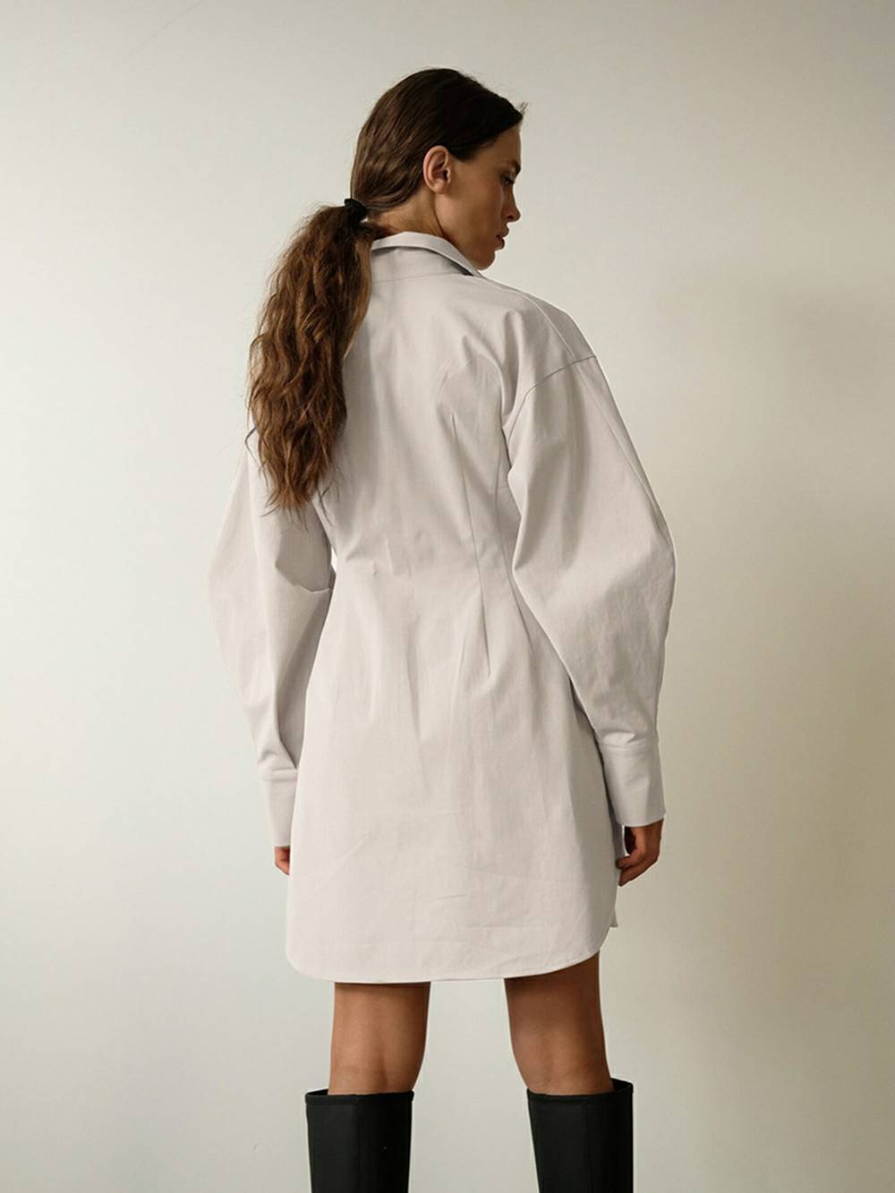 Casual elegante overhemdjurk