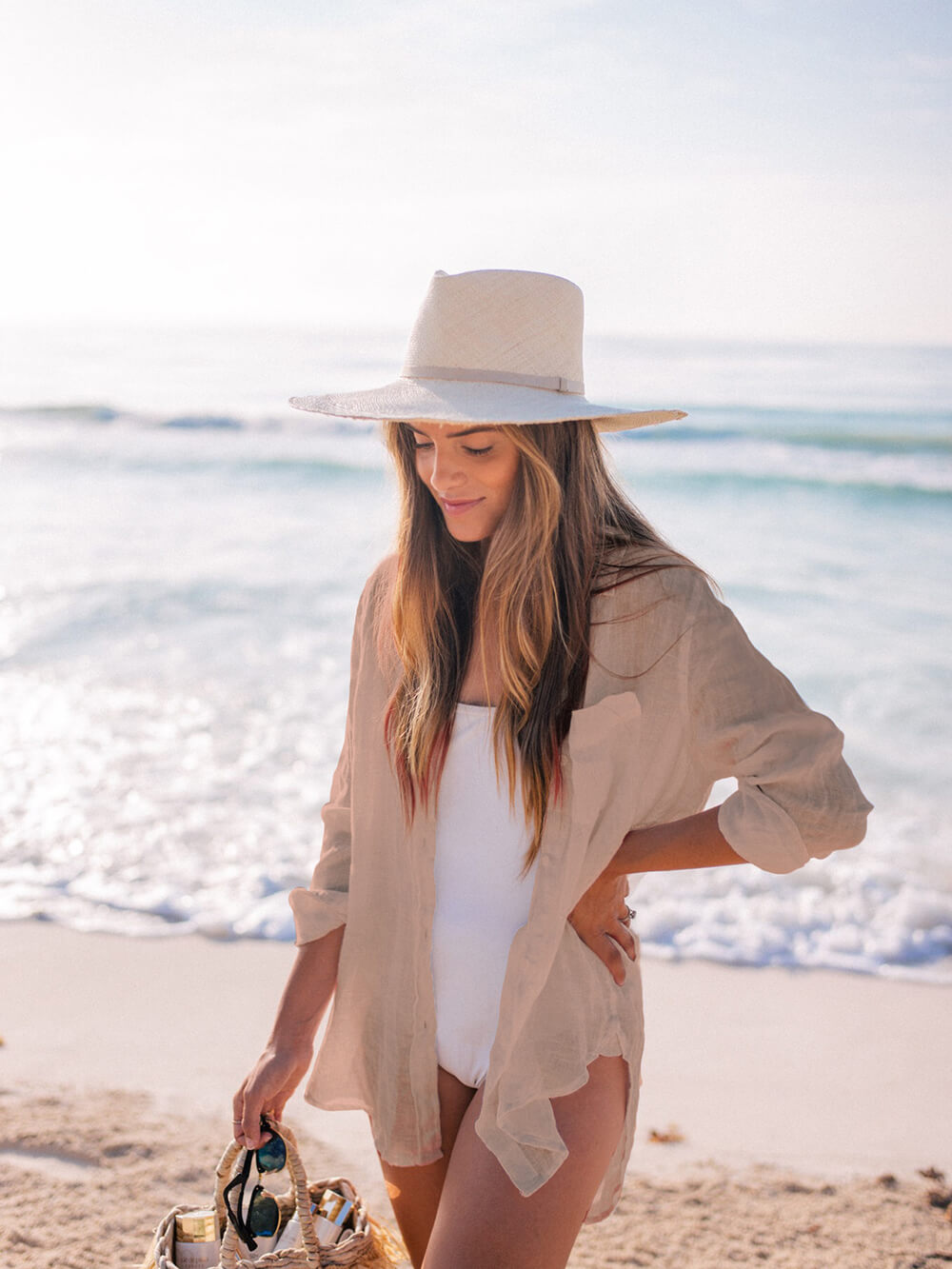 Tuniek bikini cover-up