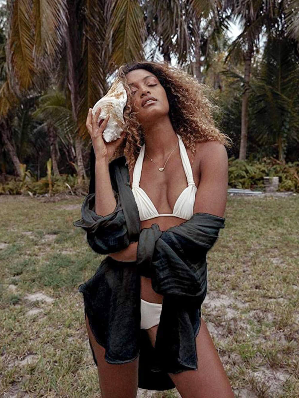 Tuniek bikini cover-up