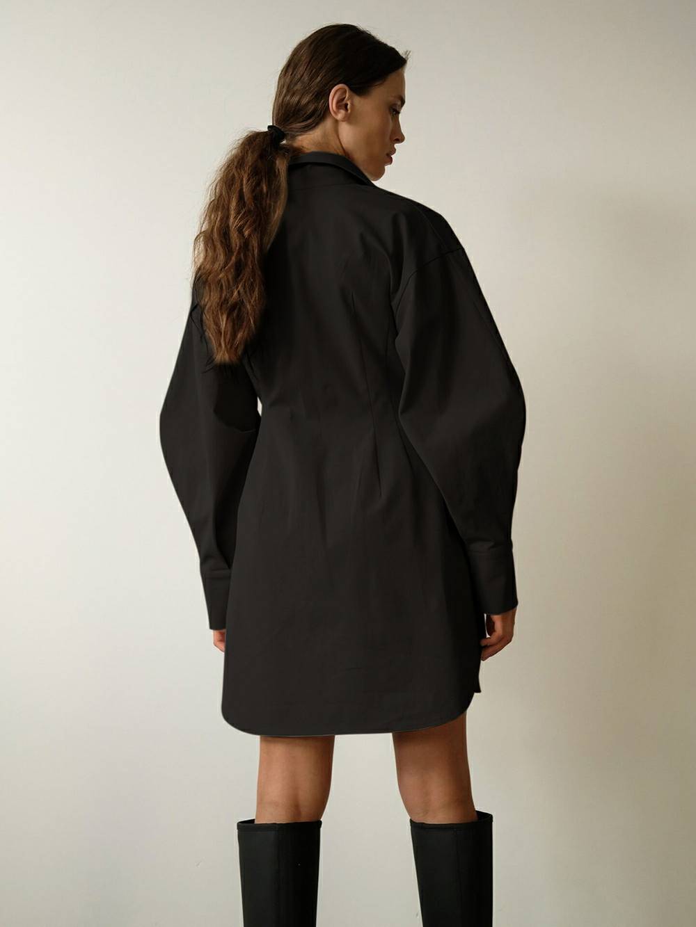 Casual elegante overhemdjurk