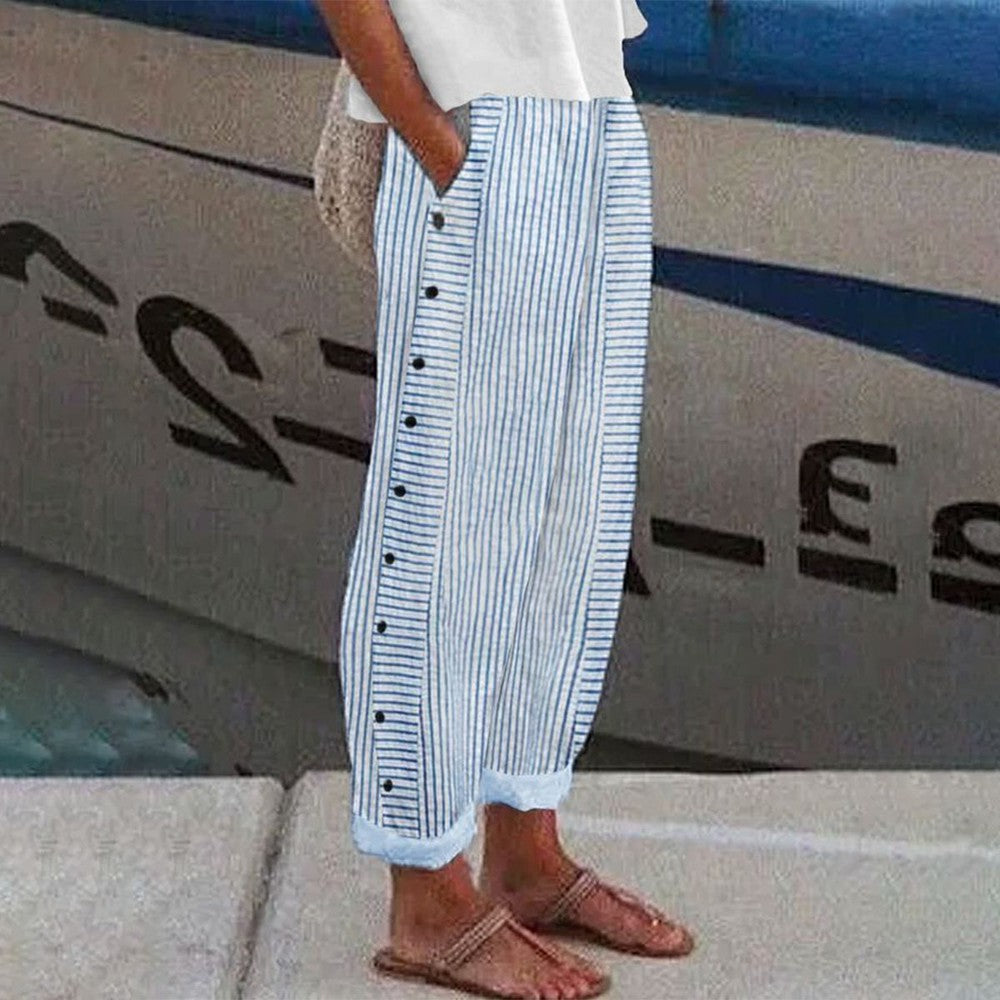 Pia™  Broek met zijzakken