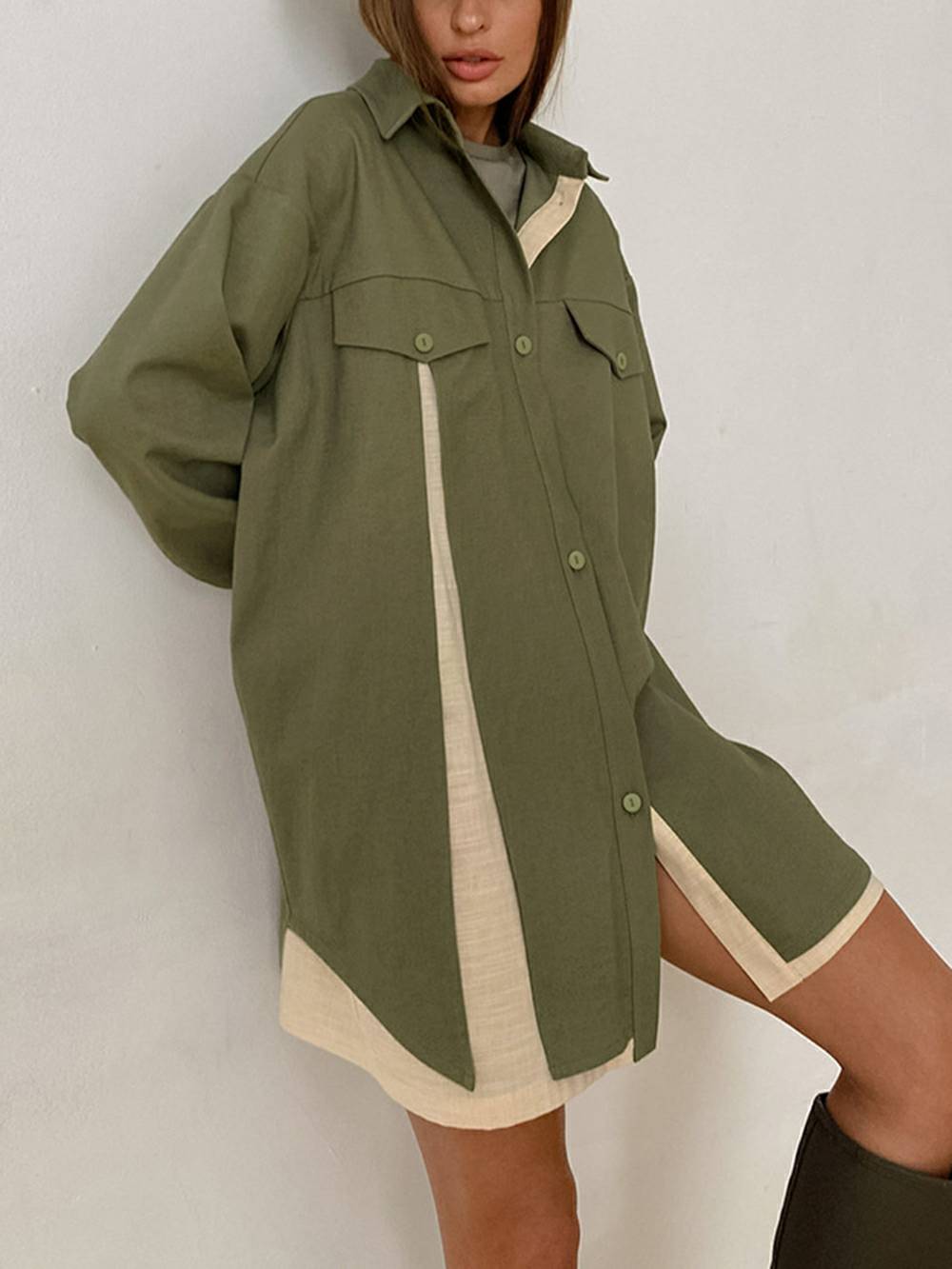 Chique losse oversized overhemden