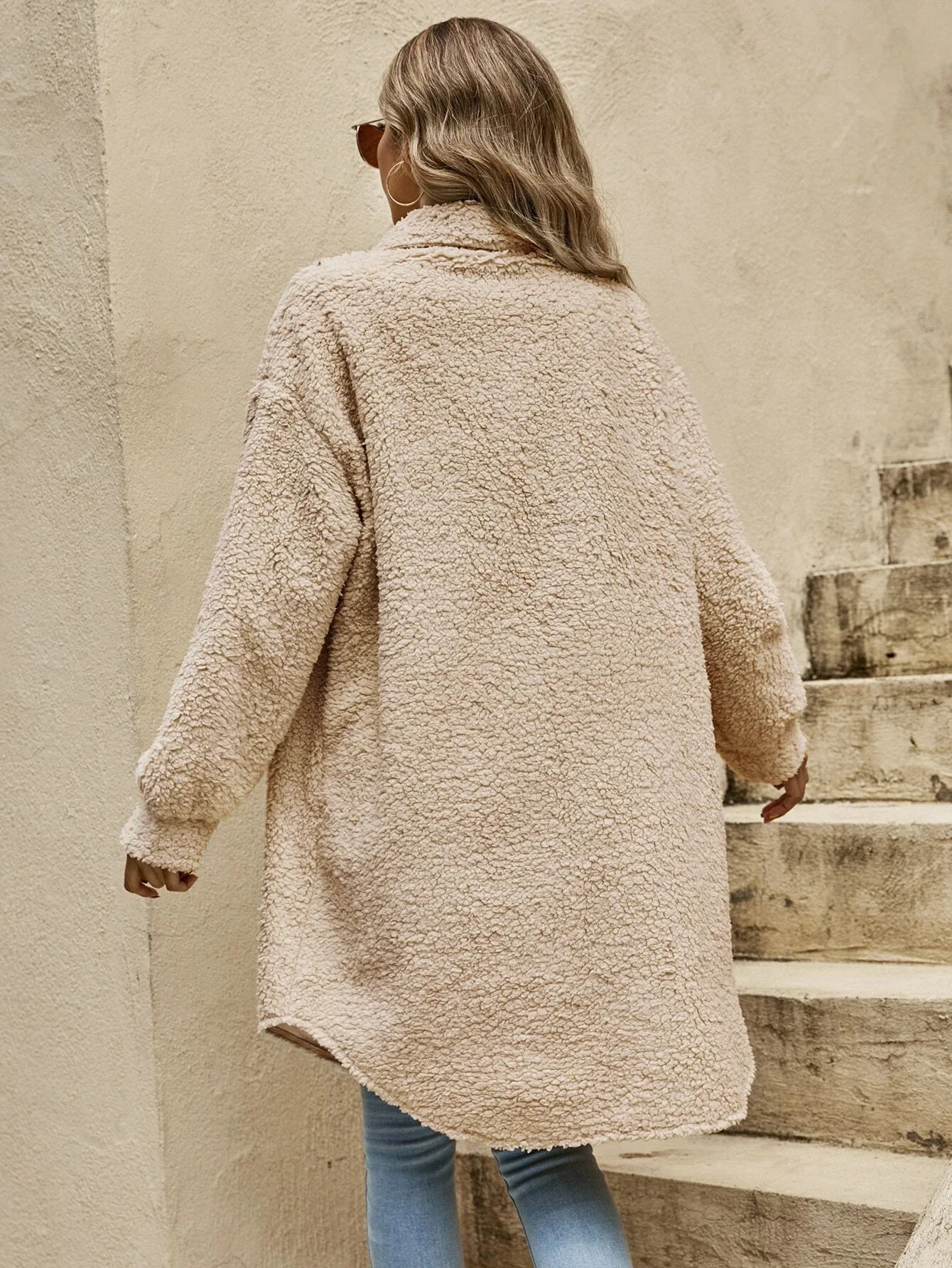 Haley™ | Losse, middellange jas