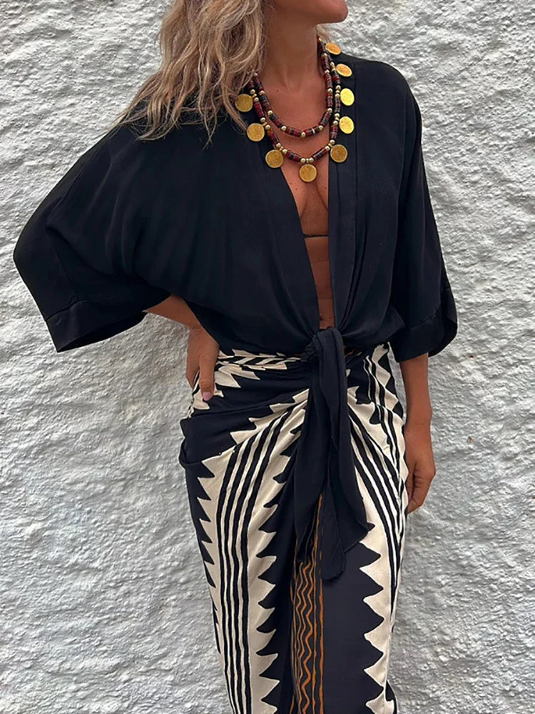 ONNA | Damesblouse met Knoopdetail