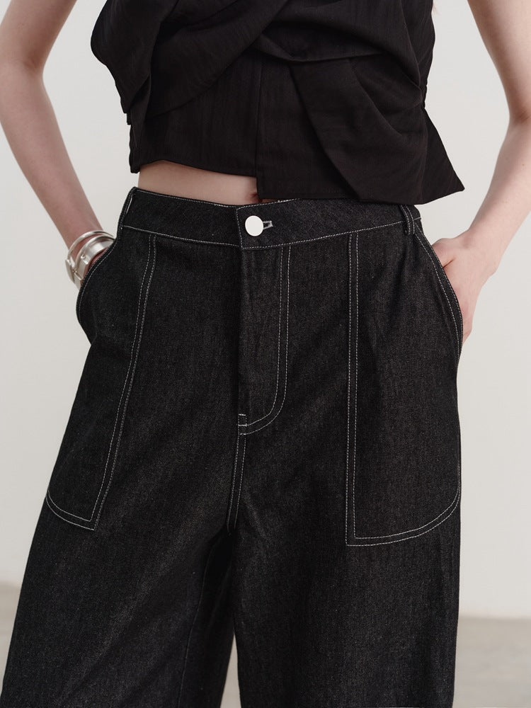 Casual vintage denimbroek