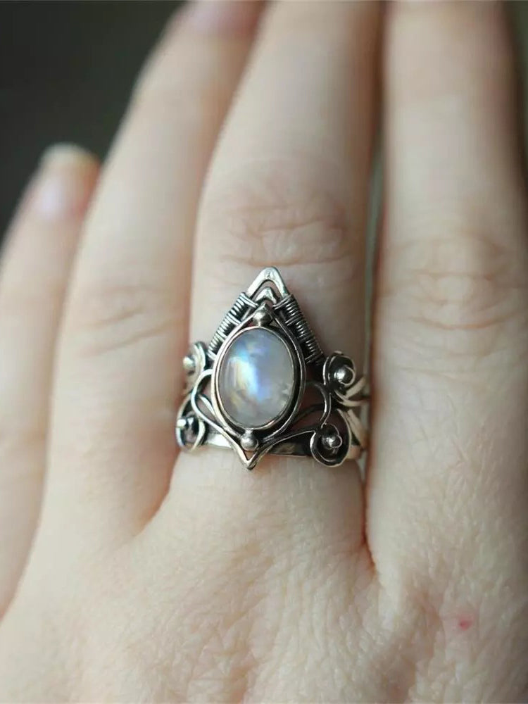 Vintage Maansteenring