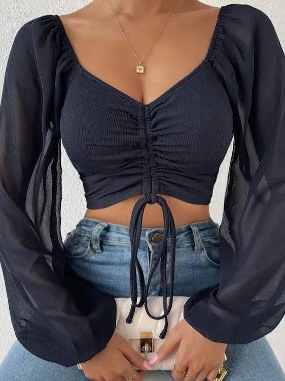 NOVA™ | Puffy Mouwen Topje