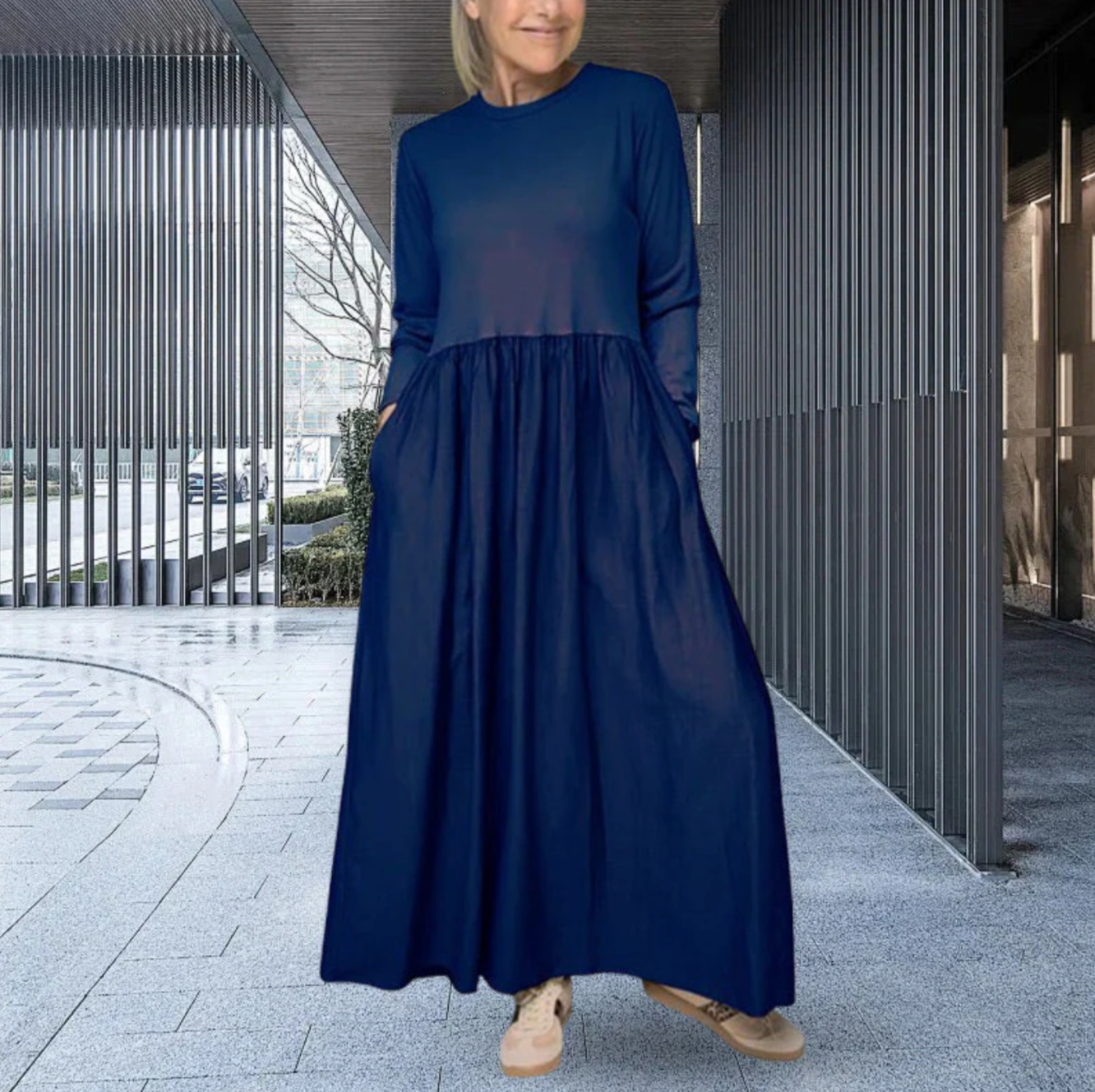 Lea® | Jurk met lange mouwen