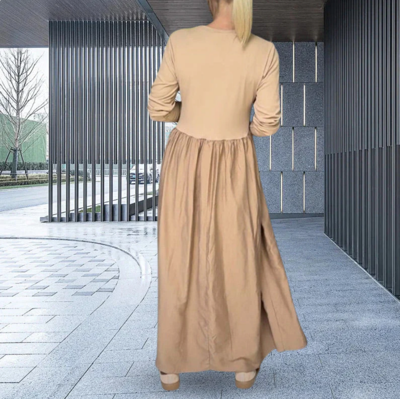 Lea® | Jurk met lange mouwen