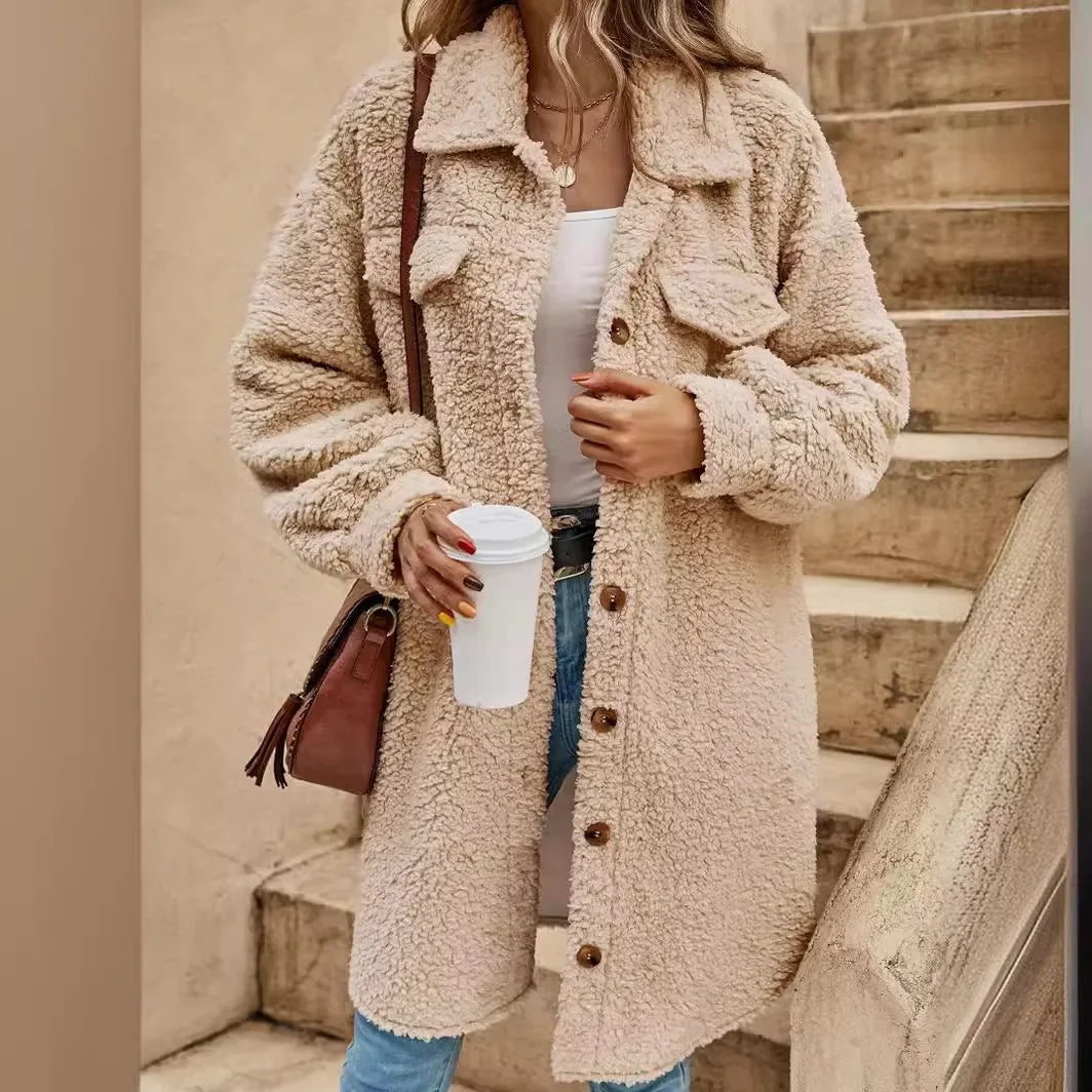 Haley™ | Losse, middellange jas