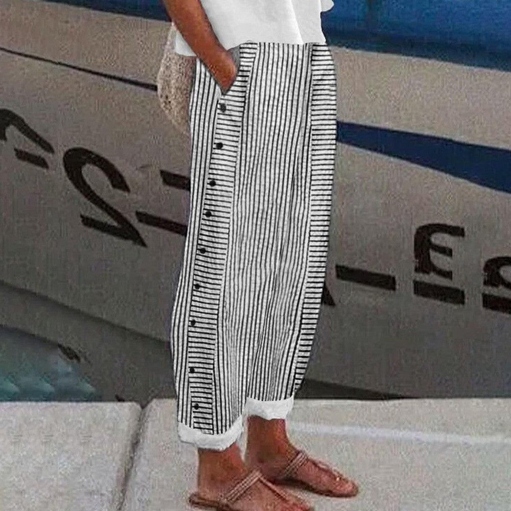Pia™  Broek met zijzakken